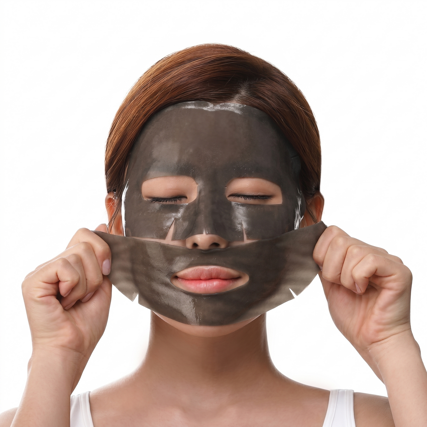 PETITFEE - Maschera viso in hydrogel con perla nera ed oro 1 pz