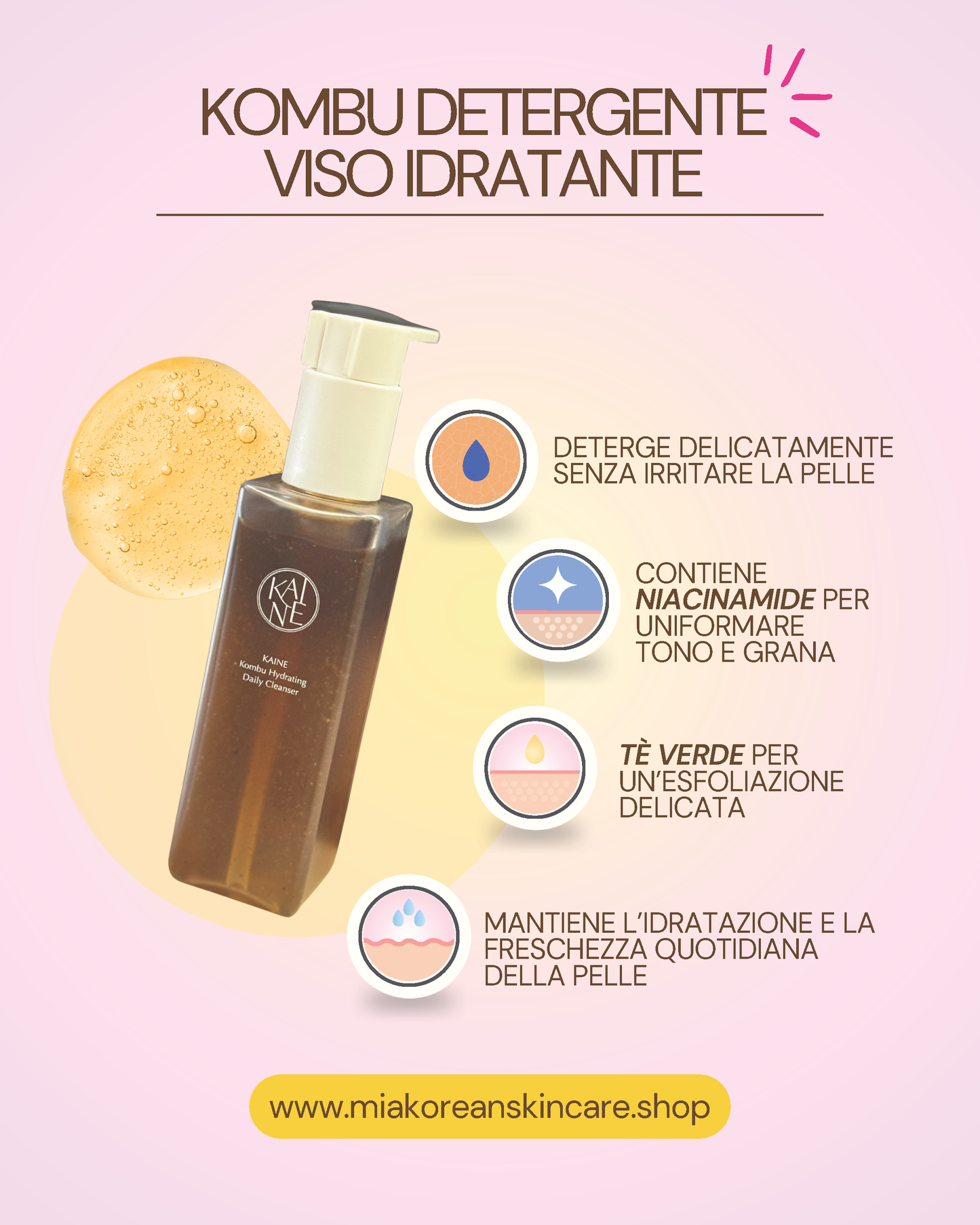 KAINE DETERGENTE VISO IDRATANTE 155ml