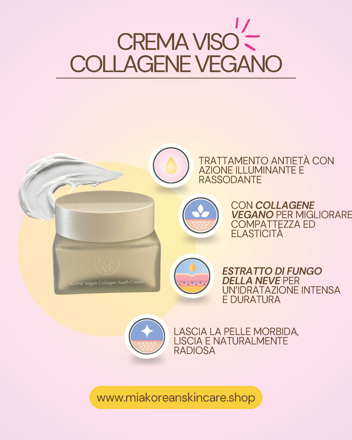 KAINE CREMA VISO ANTIAGE COLLAGENE 50ml