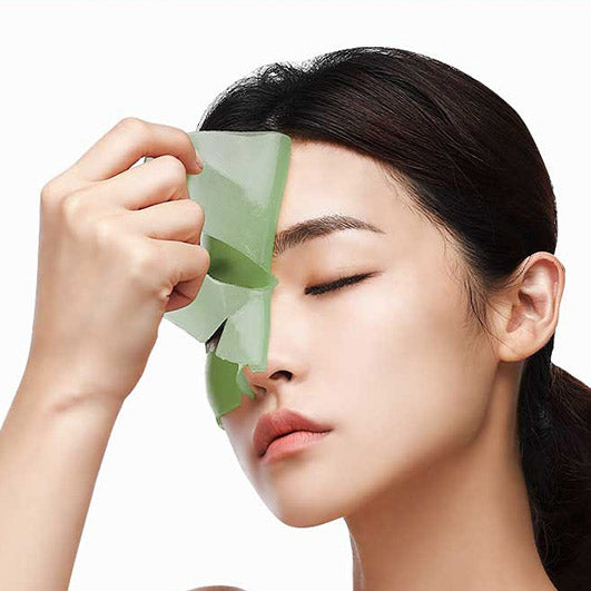 MASCHERA COREANA VISO IN HYDROGEL AL CARCIOFO