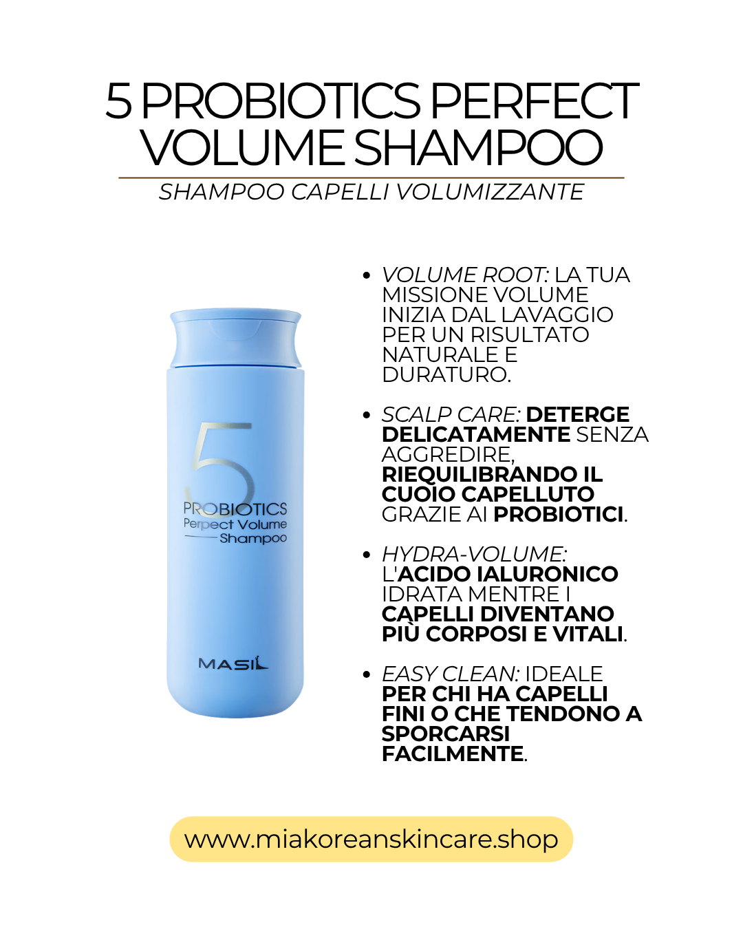 MASIL - Shampoo per capelli riequilibrante e curativo 300 ml