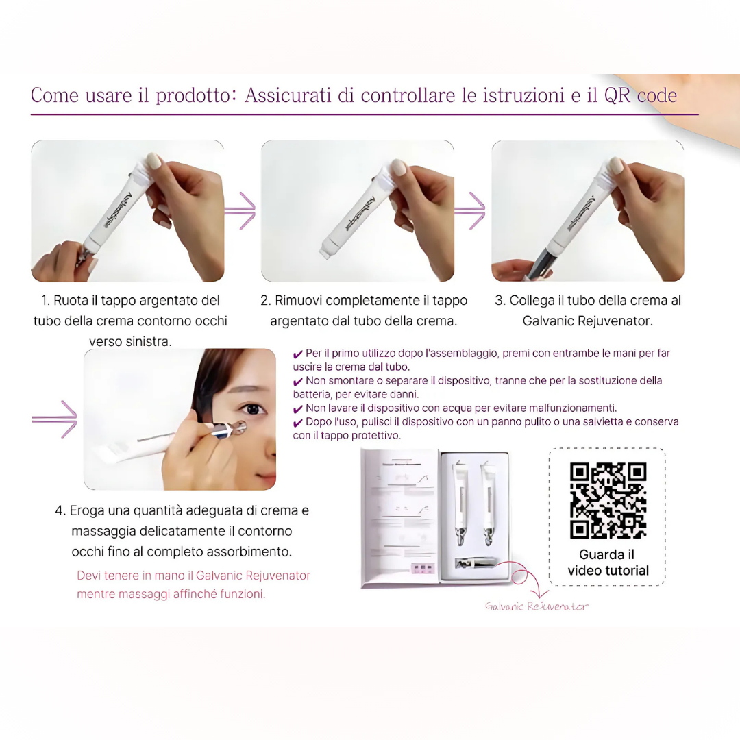 CREMA COREANA CONTORNO OCCHI ANTIRUGHE AUTHENTIQUE 1X20ml