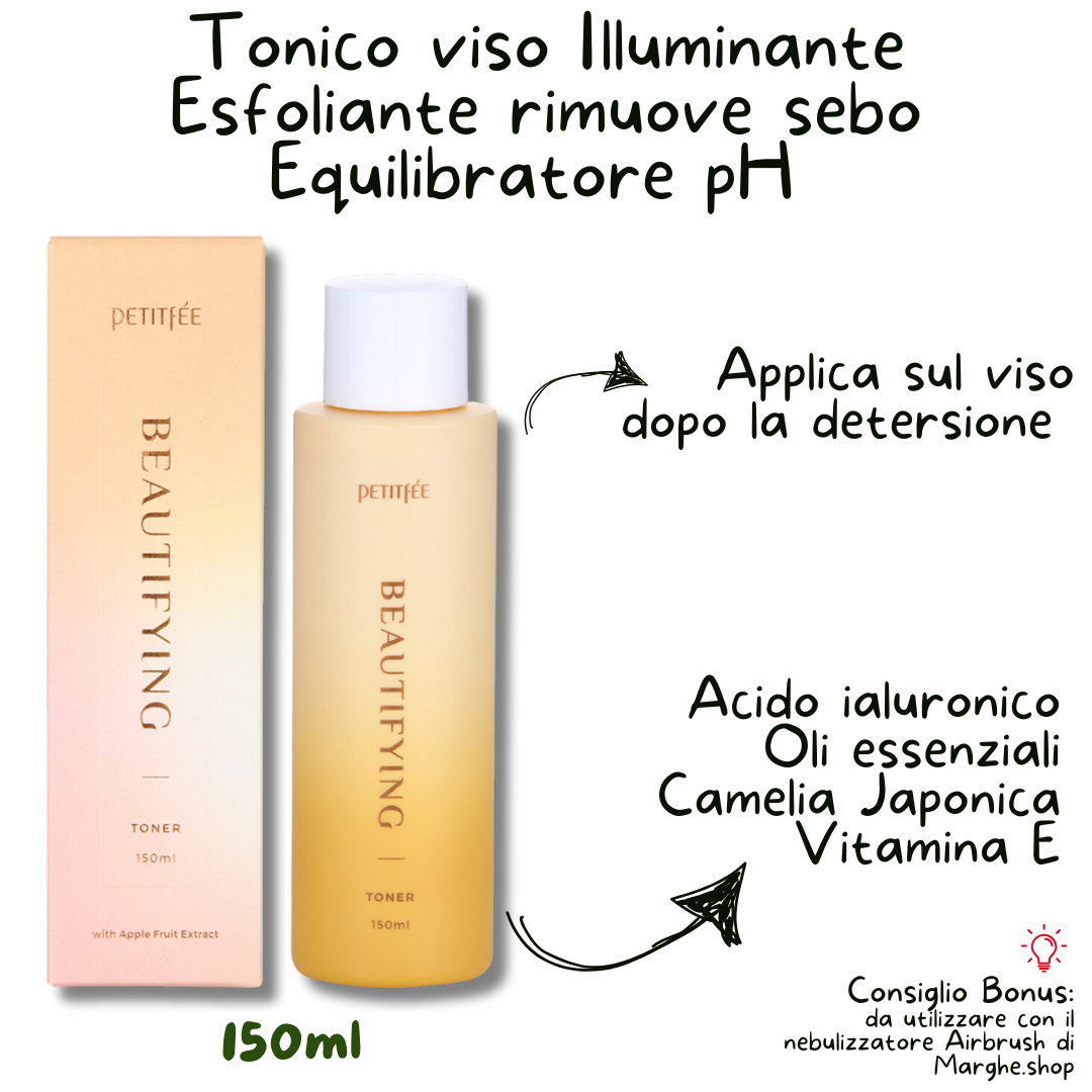 INDICAZIONI UTILIZZO TONICO COREANO VISO ILLUMINANTE