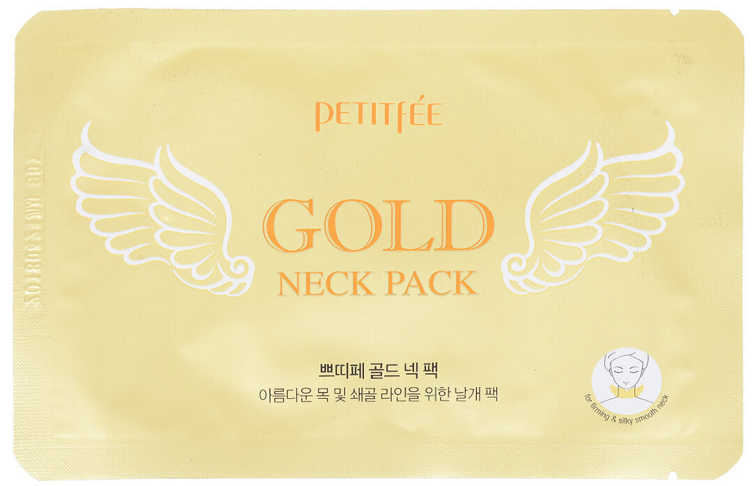 MASCHERA COREANA PER IL COLLO IN HYDROGEL ED ORO