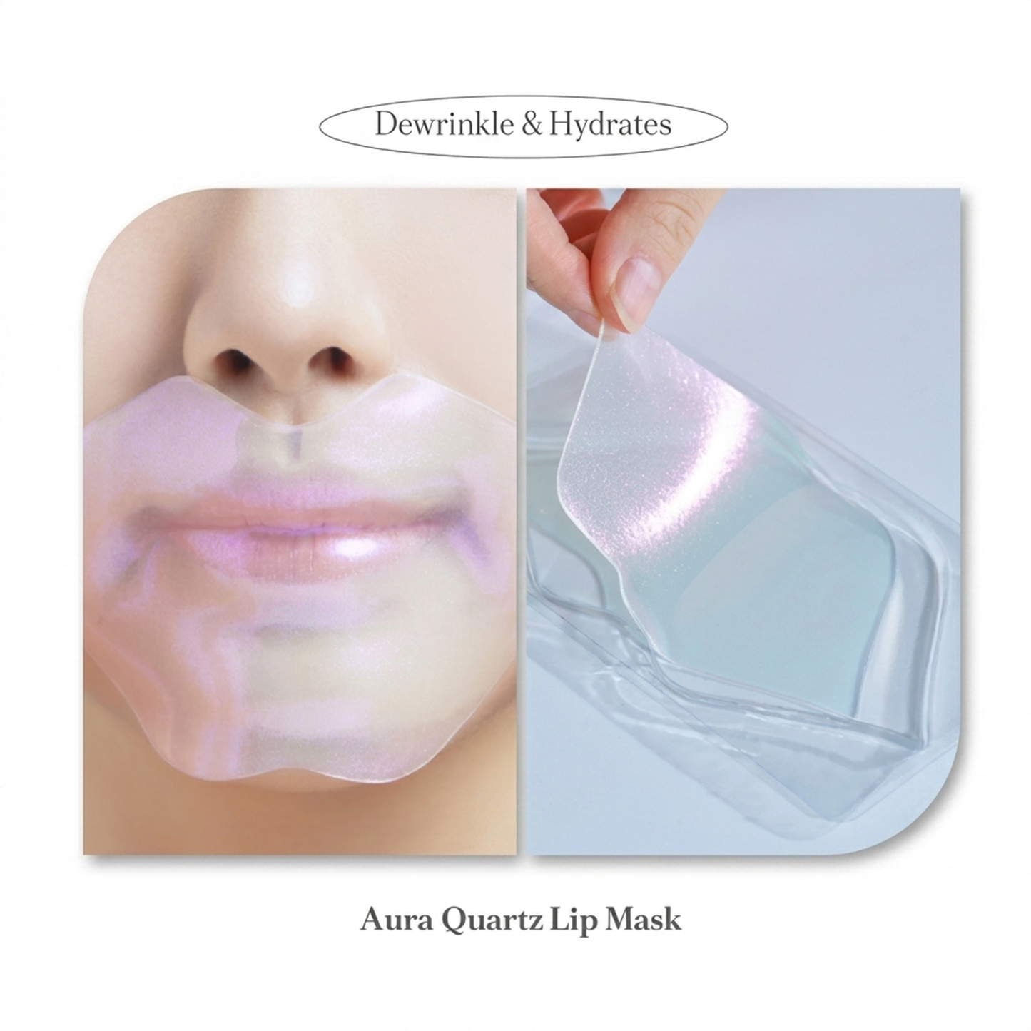 PETITFEE - Maschera labbra in hydrogel con estratti di perla 1 pz