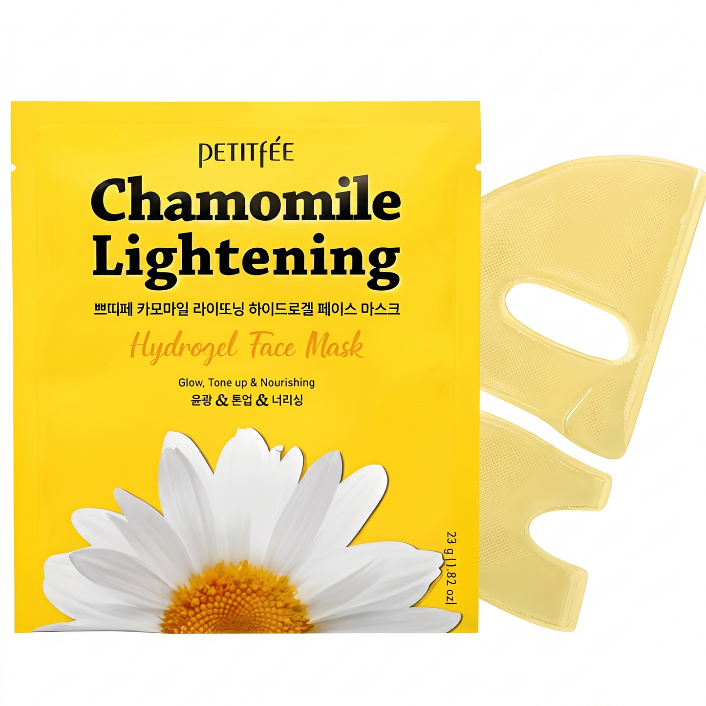 PETITFEE - Maschera viso in hydrogel alla camomilla 1 pz