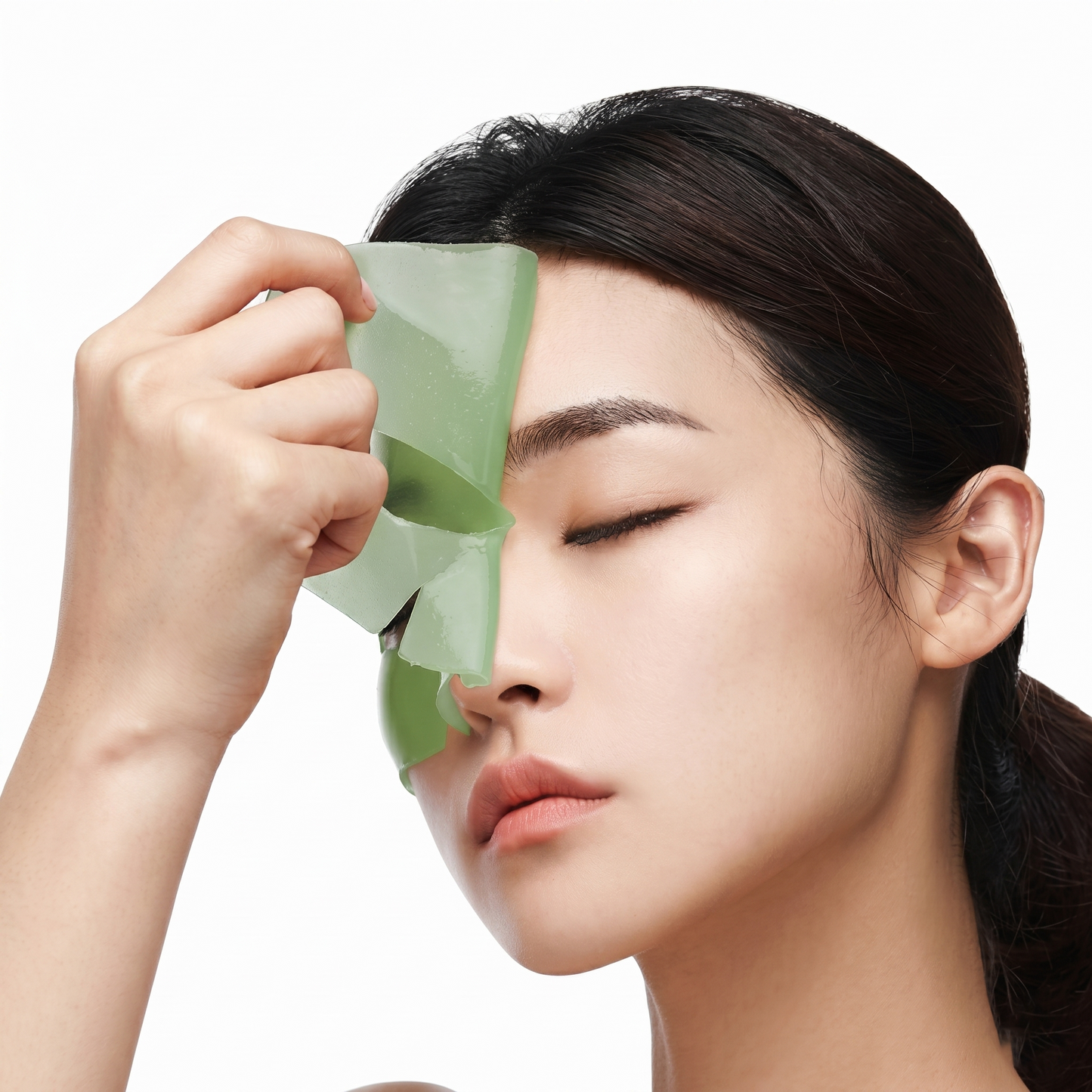 PETITFEE - Maschera viso in hydrogel al carciofo 1 pz
