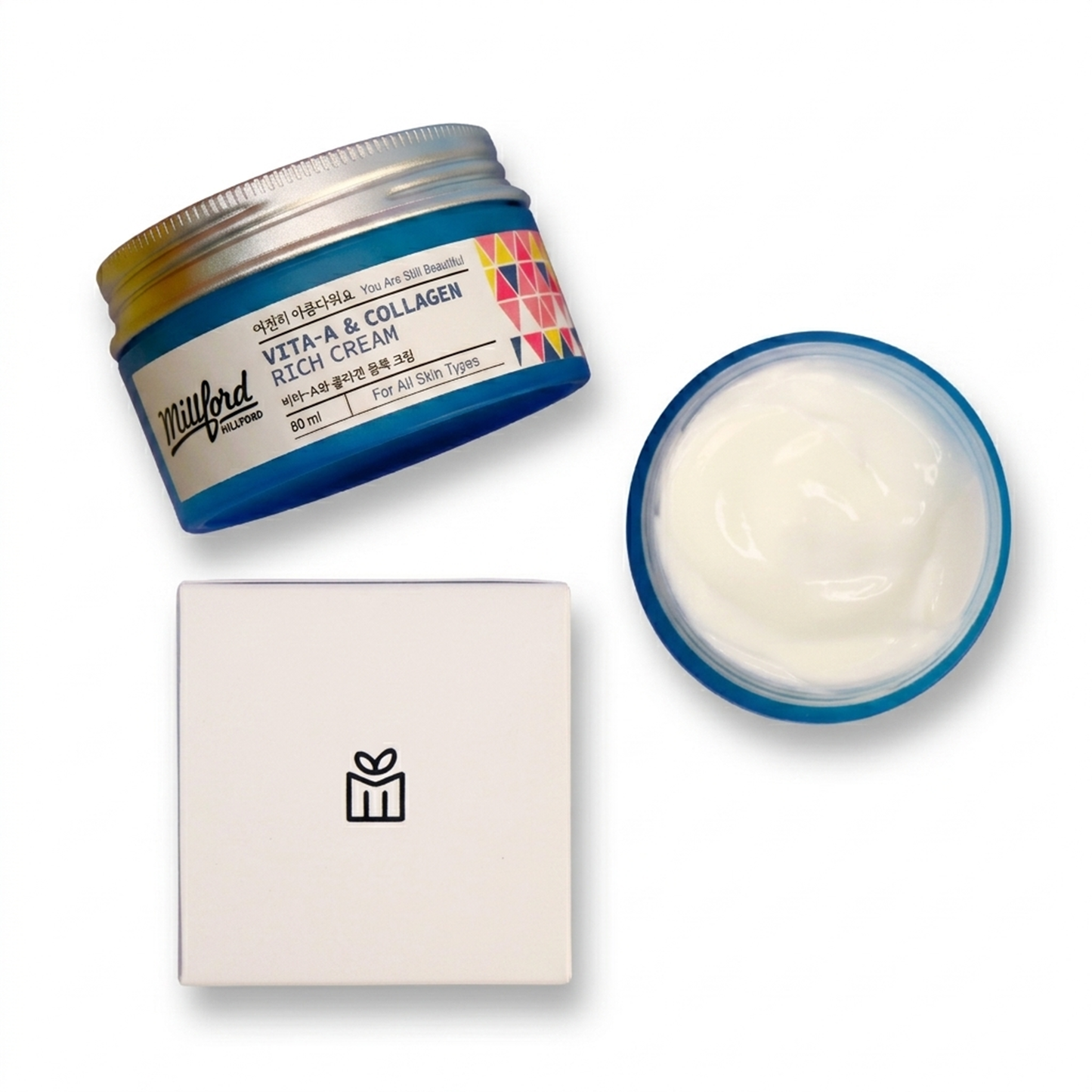 MILLFORD - Crema viso con vitamina A e collagene 80 ml