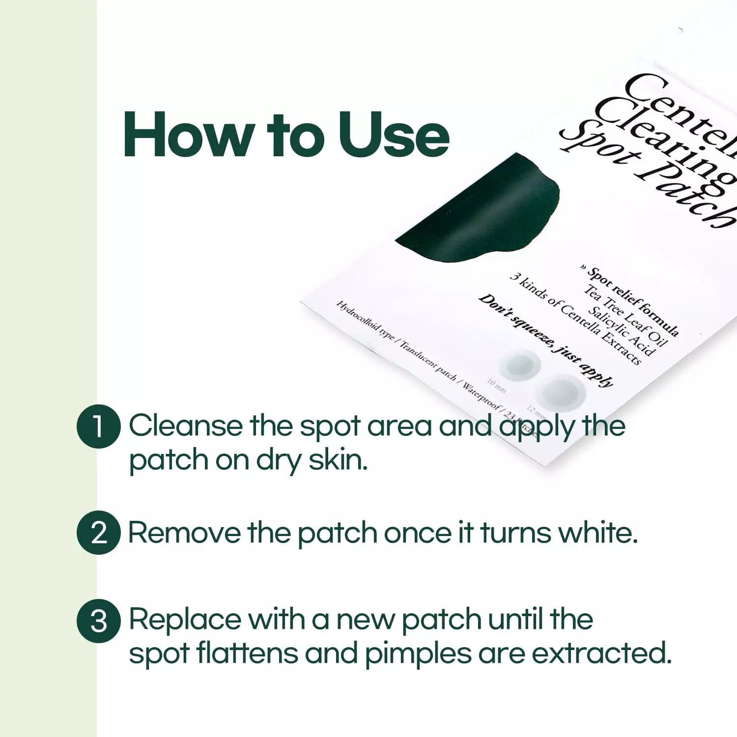 PATCH COREANO ANTI IMPERFEZIONE - CENTELLA CLEARING SPOT