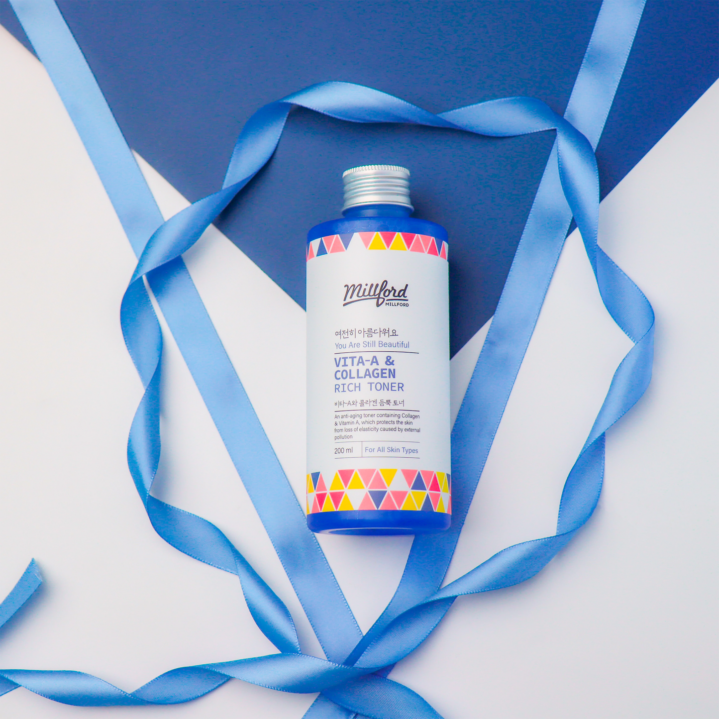 MILLFORD - Tonico viso con vitamina A e collagene