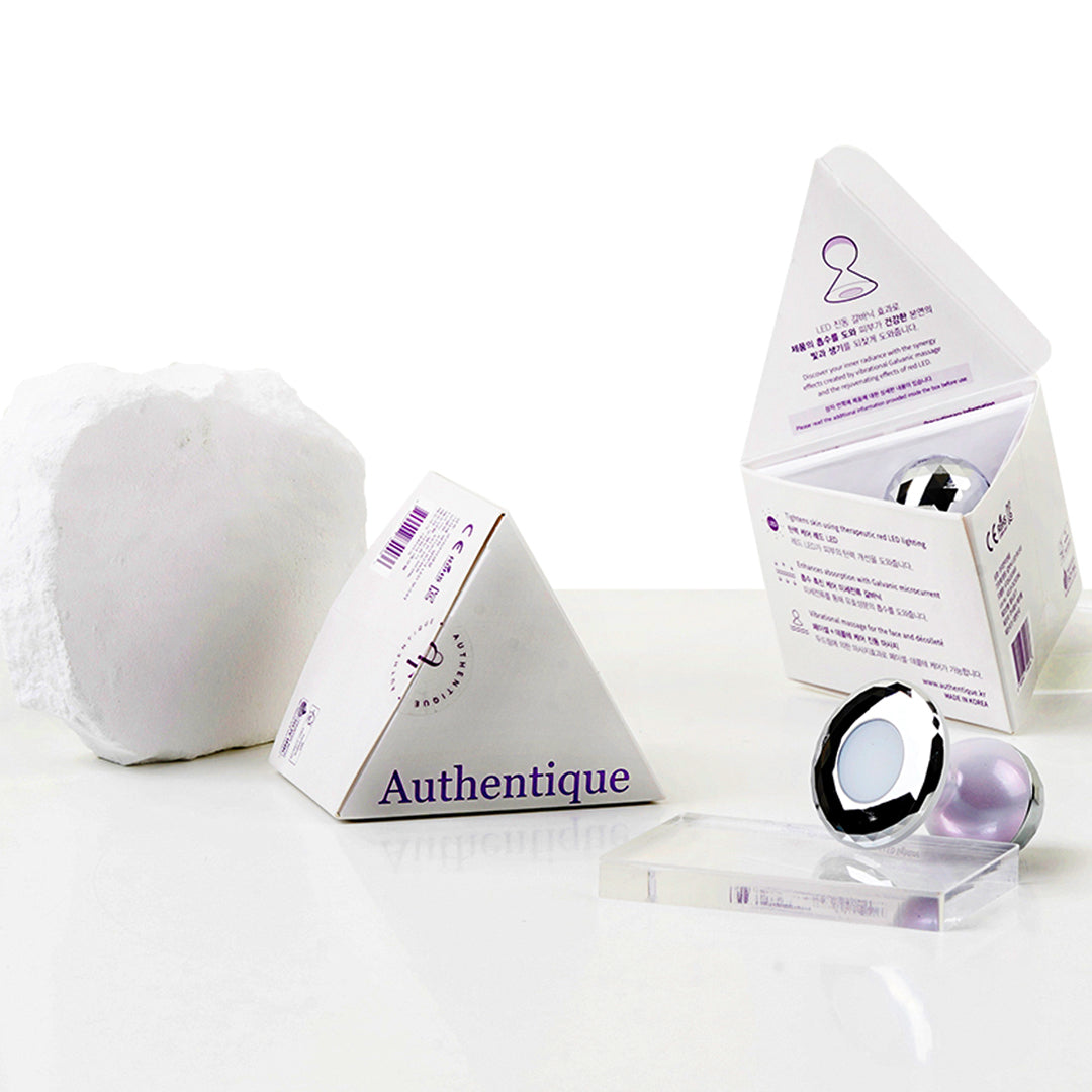 AUTHENTIQUE GALVANIC LED BOOSTER - MASSAGGIATORE VISO