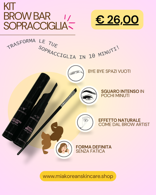 KIT BROW BAR SOPRACCIGLIA