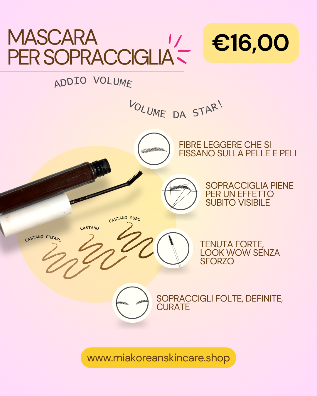 MASCARA PER SOPRACCIGLIA - BY MARGHE