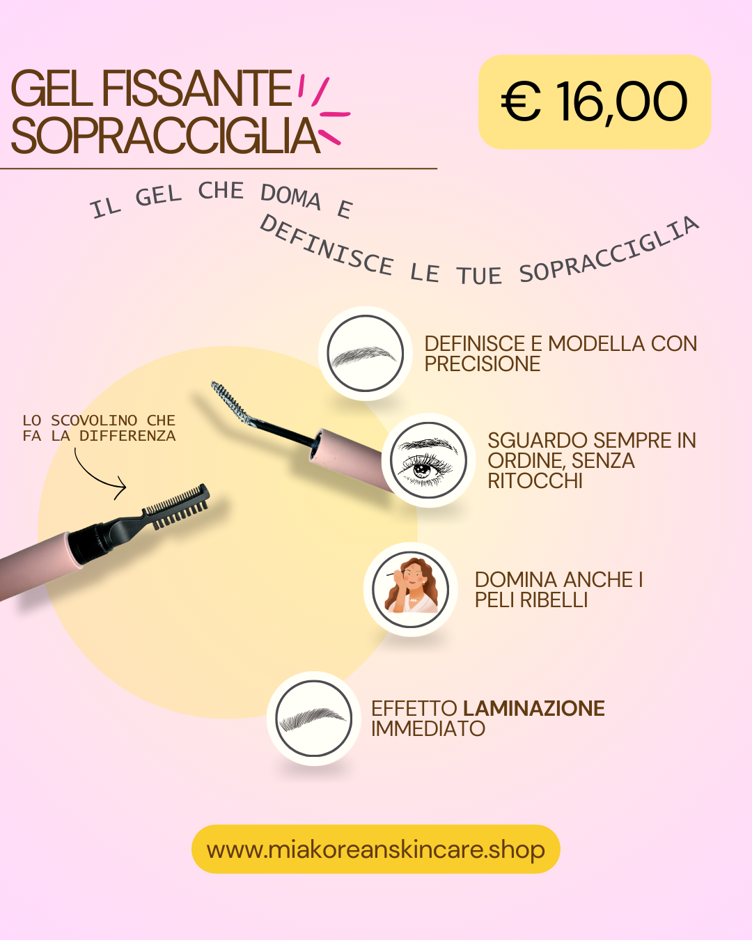 GEL FISSANTE SOPRACCIGLIA - BY MARGHE