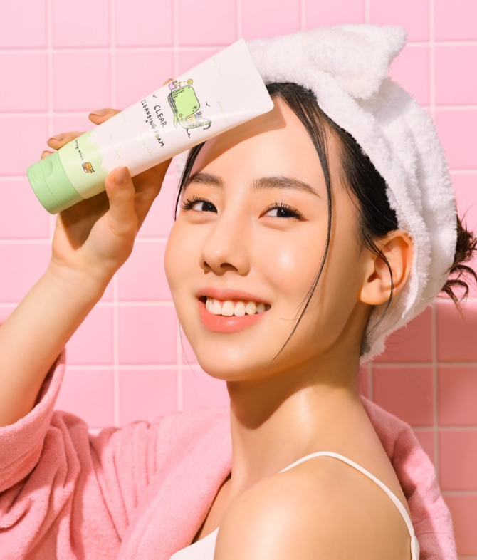 DETERGENTE COREANO CLEAR CLEANSING FOAM - 120 ML