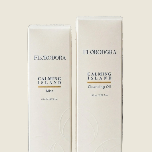 CALMING ISLAND BY FLORODORA KIT - Cleansing Oil viso & Mist
