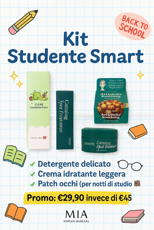 PROMO BACK TO SCHOOL - KIT STUDENTE SMART - MIA KOREAN SKINCARE