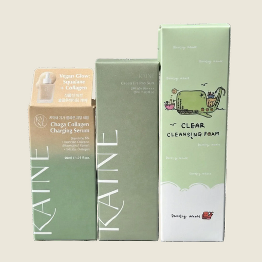 VEGAN KIT - Detergente + Siero + Crema Solare SPF50+