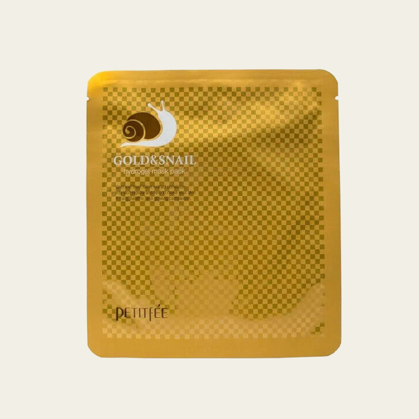PETITFEE - Maschera viso hydrogel alla bava di lumaca 1 pz