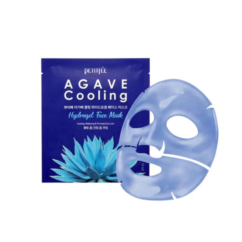 MASCHERA COREANA VISO IN HYDROGEL CON AGAVE BLUE