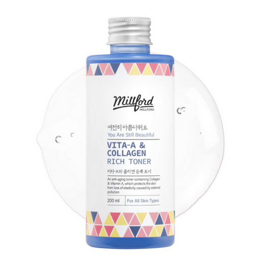 MILLFORD TONICO VISO CON VITAMINA A E COLLAGENE