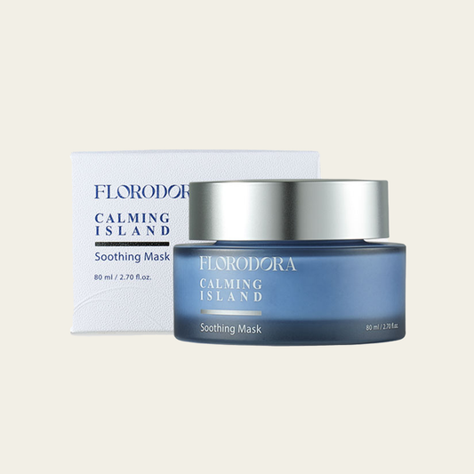 CALMING ISLAND BY FLORODORA - Crema per maschera notturna viso 80 ml