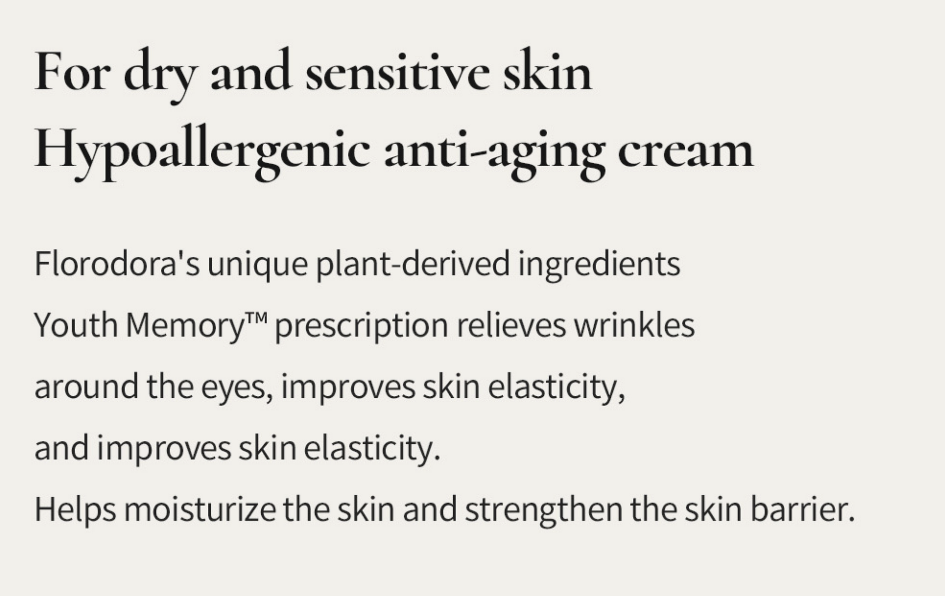CREMA VISO COREANA ANTI INVECCHIAMENTO