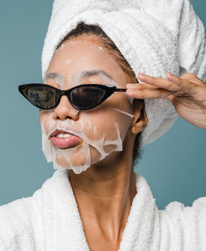 MASCHERA COREANA VISO ULTRA CICA IN TESSUTO