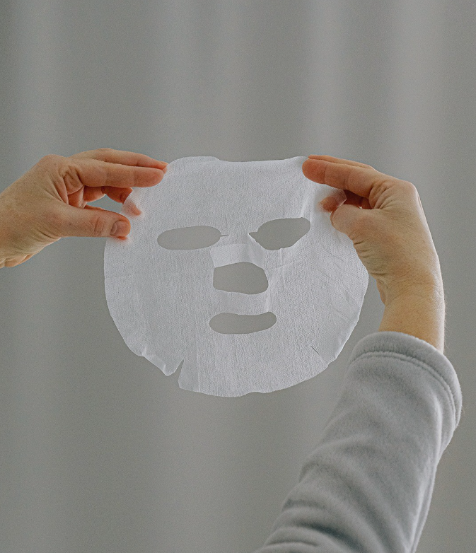 MASCHERA COREANA VISO ULTRA CICA IN TESSUTO