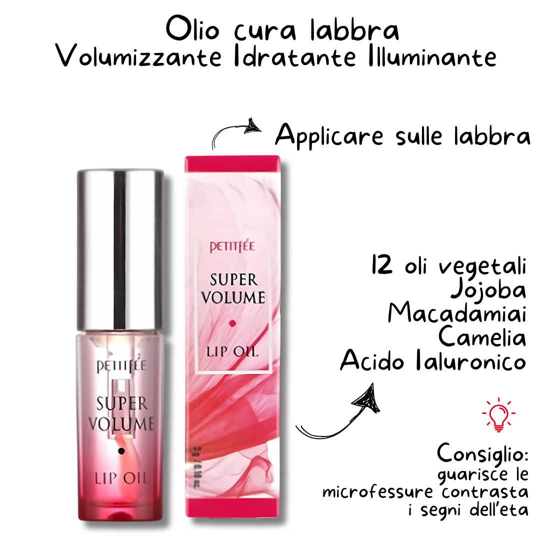 INDICAZIONI UTILIZZO OLIO COREANO LABBRA VOLUMIZZANTE