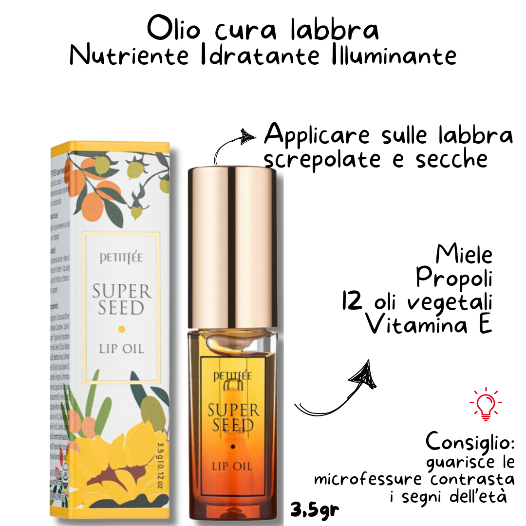 INDICAZIONI UTILIZZO OLIO COREANO PER LABBRA NATURALE