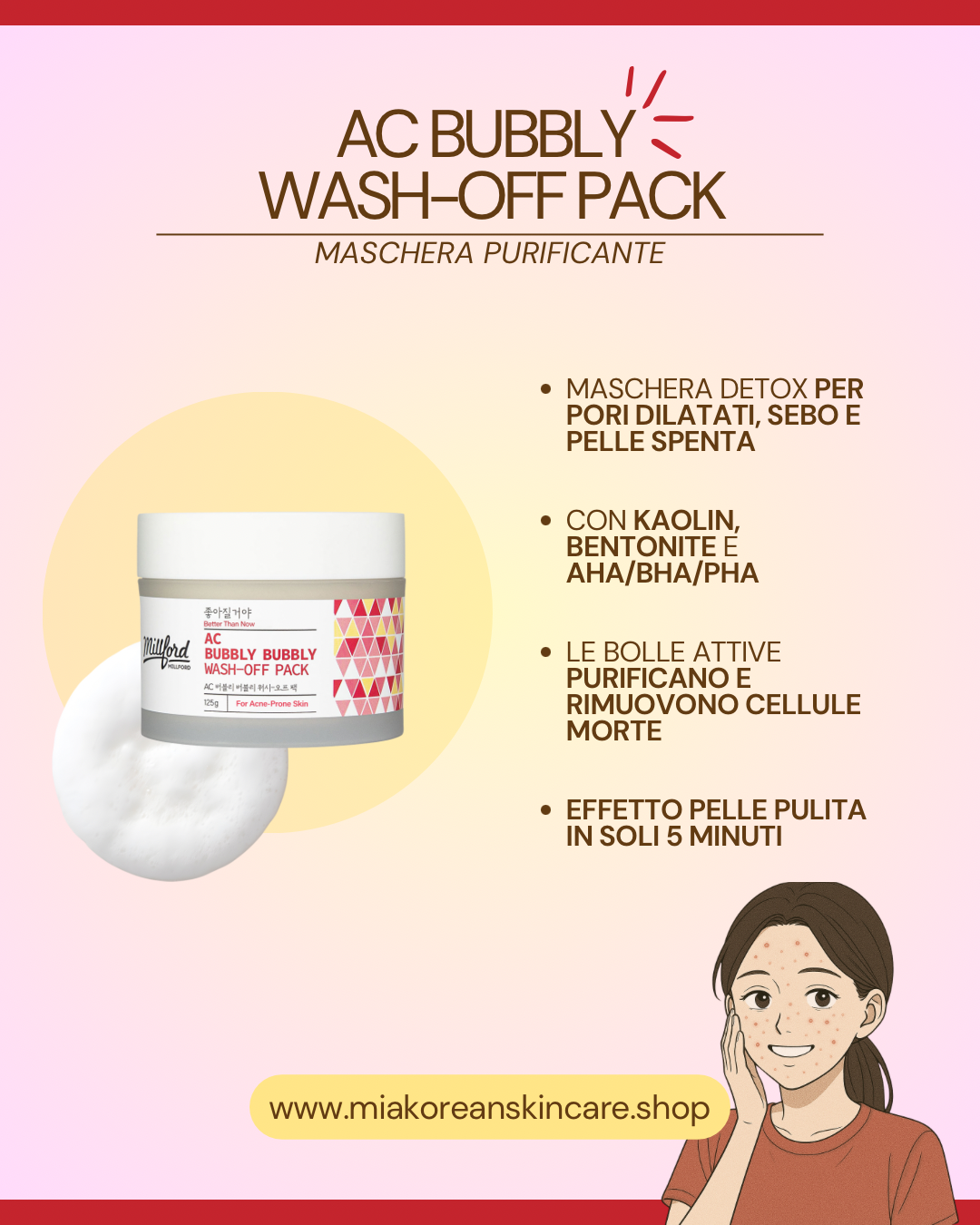 MILLFORD AC DETERGENTE VISO BUBBLY BUBBLY