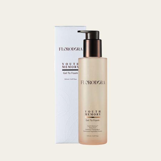YOUTH MEMORY BY FLORODORA - Detergente viso VEGANO ipoallergenico 150 ml